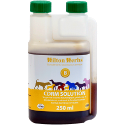 Un flacon de CDRM Solution de Hilton Herbs